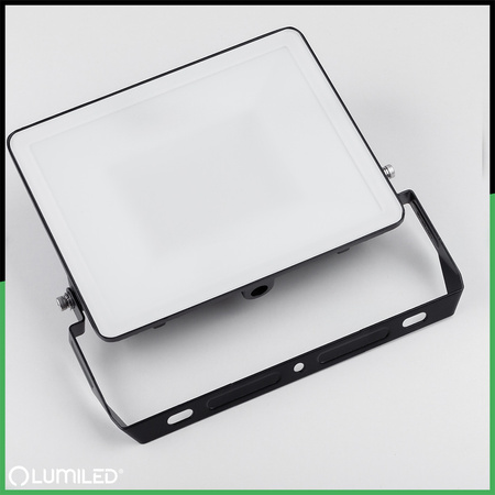 Naświetlacz LED AZZLER 50W 6000lm 4000K IP65 Halogen Zewnętrzny Lampa Czarny LUMILED