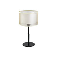 Lampa Stołowa Biurkowa Nocna E27 Czarny Nowoczesny Aneta 5095 Rabalux