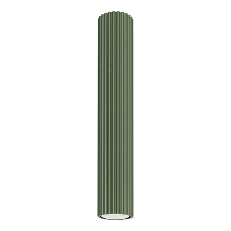 Lampa Sufitowa Reflektor Tuba Spot 1x GU10 Oliwkowa Karbon Deep Space SL.1609 Sollux