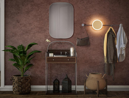 Lampa LED Ścienna Sufitowa Kinkiet Oprawa Natynkowa 12W 700lm CCT Dekoracyjna Szary Perchero Ledvance