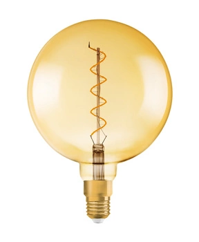 Żarówka LED E27 G200 4W = 28W 300lm 2000K Ciepła 300° Filament OSRAM Vintage 1906 Ściemnialna