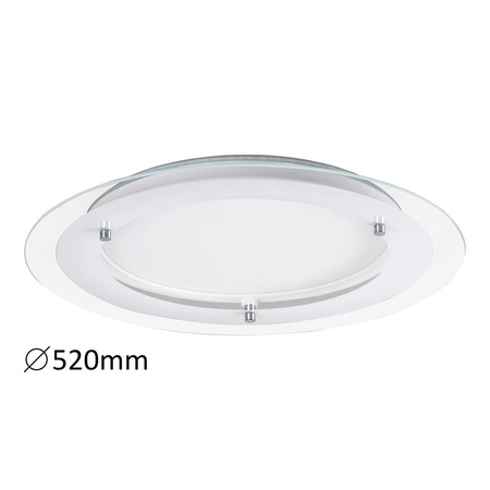 Plafon LED Lampa Sufitowa Oprawa Ścienna Natynkowa 22W 2200lm 4000K Biały Nowoczesny Lorna 3488 Rabalux