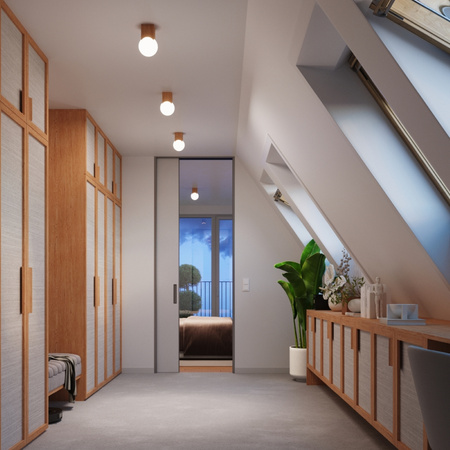 Lampa Sufitowa Oprawa Natynkowa G9 Natruralne Drewno Biała Solis Peach Puff SL.1407 Sollux