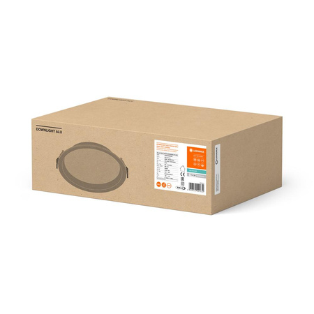 Panel LED Oprawa Podtynkowa Punktowa 25W 2370lm 4000K Neutralna Ściemnialna Oczko Spot Biały Downlight Ledvance