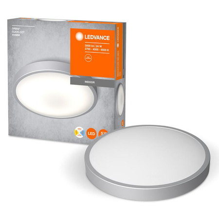 Plafon LED Lampa Sufitowa Natynkowa Łazienkowa 24W CCT Ściemnialna 41cm Okrągła ORBIS LEDVANCE
