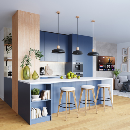 Lampa Sufitowa Wisząca Zwis E27 Okrągła Czarna Skandynawska Indy Sollux