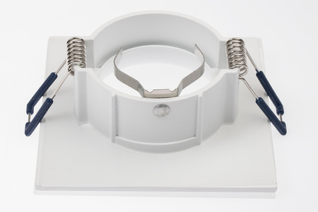 Oprawa HALOGENOWA AQUA Podtynkowa Stała Kwadrat Biała GU10 IP44