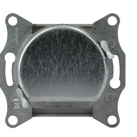 Gniazdo Antenowe Pojedyncze RTV Końcowe 1dB bez Ramki Asfora Antracyt