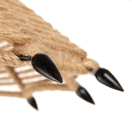 Lampa Wisząca Sufitowa BOHO Pleciona Sznur Jutowa do LED E27 Parasol