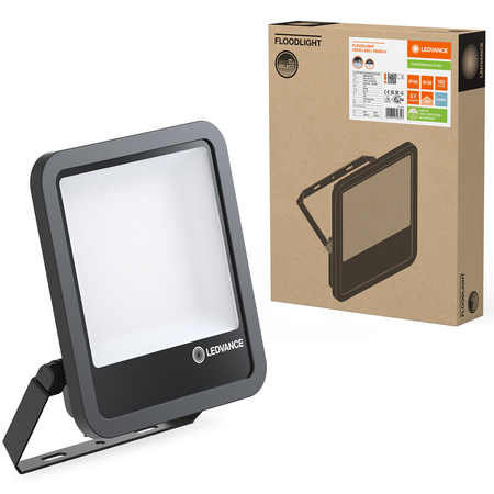 Naświetlacz LED Reflektor Zewnętrzny Lampa 125W 15000lm 6500K IP66 Czarny Floodlight Ledvance