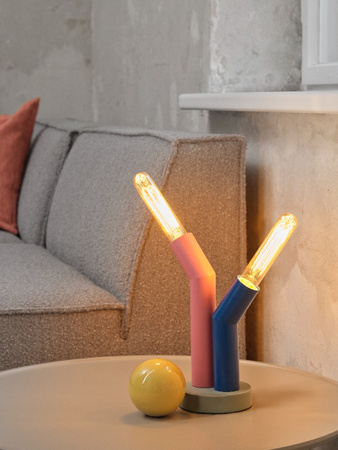 Lampa Stołowa Oprawa Biurkowa Stojąca Dekoracyjna E27 Wielokolorowy Decor Ledvance