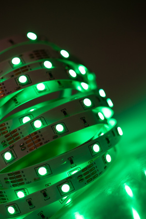 Taśma LED Pasek 12V 36W 150LED 5050 RGB 10mm 5m