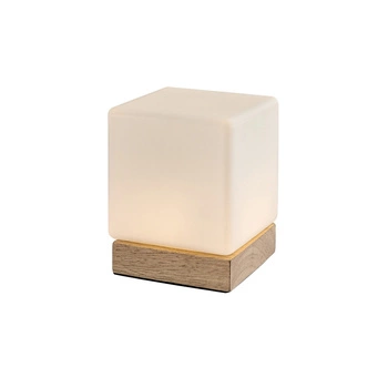 Lampa Stołowa Biurkowa Nocna Dekoracyjna 1.3W 40lm 3000K Ściemnialna Brązowy Skandynawski Pirit Rabalux