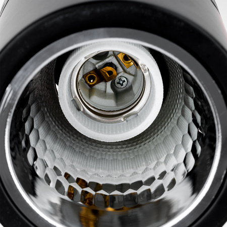 Oprawa Sufitowa Natynkowa Stała Okrągła APUS 13 Spot TUBA Czarna E27