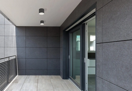 Plafon Oprawa Natynkowa Sufitowa Lampa Ogrodowa Kinkiet Elewacyjny GU10 Grafitowa Wodoodporna IP44 HEXA 9565 Nowodvorski