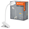 Lampa Stołowa Biurkowa LED Klips Regulowana 4.8W 328lm CCT Ściemnialna Biały Office Line Ledvance