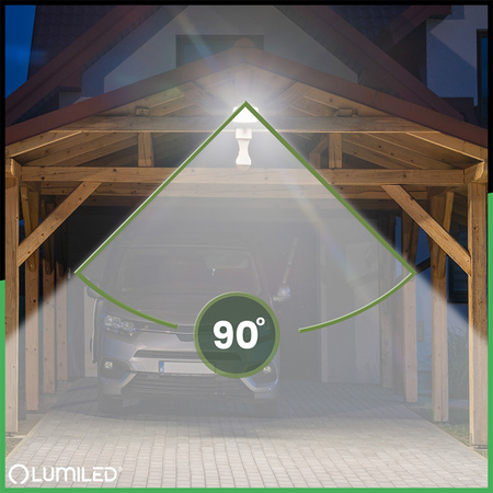 Naświetlacz LED Zewnętrzny BRIGHT 100W 11000lm 4000K Wodoodporny IP65 LUMILED