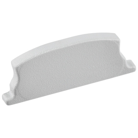 Profil Aluminiowy do LED KM34 Srebrny Natynkowy 1m + Przesłona Przezroczysta + Zaślepki