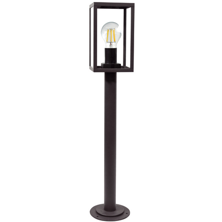 Lampa Ogrodowa Stojąca Malmo 68cm Słupek do LED E27 Grafit - GOLDLUX (Polux)