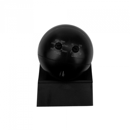 Czujnik Ruchu i Zmierzchu PIR IP44 Natynkowy Czarny 12m 180° CP Ecolight