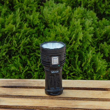 Latarka Szperacz Lampka Ręczna Mocna 600lm 8xLED + COB VA0114 VAYOX