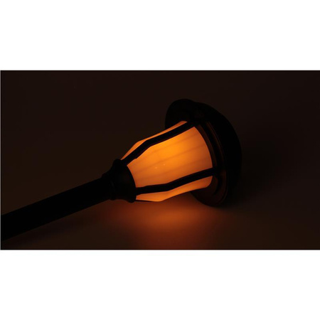 Lampa Solarna Ogrodowa LED Wbijana Pochodnia 40cm IP44 Czujnik Zmierzchu