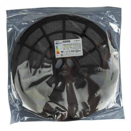 Taśma LED Pasek SMD 2835 9.6W/m 600lm/m 120LED/m 12V 3000K Ciepła IP63 Rolka 25m Ecolight