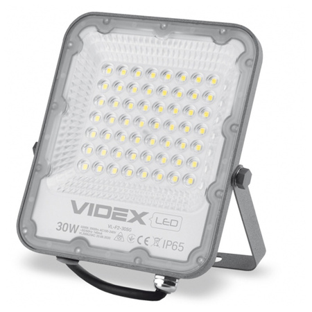 Naświetlacz Halogen LED 30W 3900lm 5000K IP65 Szary VIDEX DAVIS