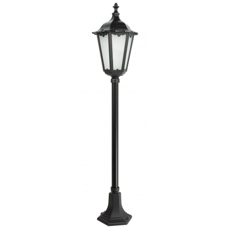 Lampa Ogrodowa Zewnętrzna Słupek LATARNIA E27 Retro Classic K 5002/2 114cm czarny Su-Ma