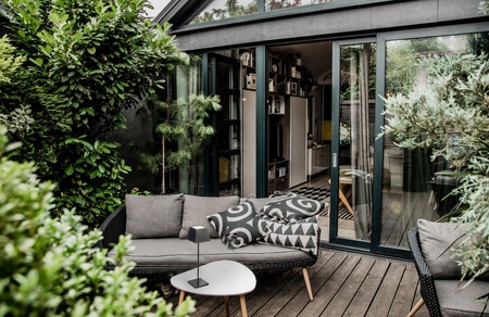 Lampa Ogrodowa Oprawa Zewnętrzna Stojąca Słupek LED 2.2W 168lm 3000K Ciepła Czarna Wodoodporna IP54 MAHE LED 8398 Nowodvorski