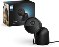 Kamera Przewodowa Wewnętrzna IP 1080p Full HD CMOS Czarna Zigbee WiFi SMART Security Camera Secure Philips HUE