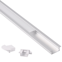 Profil Aluminiowy Osłona do Taśm Pasków LED Srebrna Sanico Goldlux