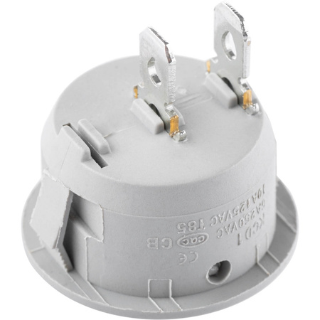 Włącznik przełącznik meblowy kołyskowy ON/OFF szary