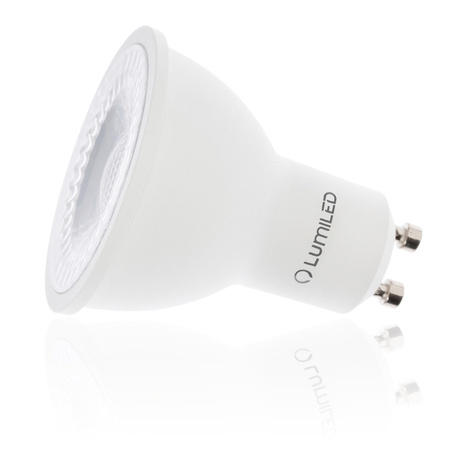 Zestaw 10x Żarówka LED GU10 6W = 50W 580lm LUMILED Neutralna 4000K 36°
