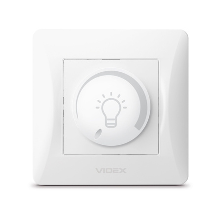 Ściemniacz LED 200W 10A Natynkowy Biały BINERA VIDEX