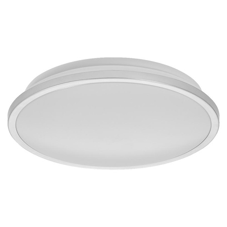 Plafon LED Lampa Sufitowa Natynkowa 18W 1250lm 3000-4000K Neutralna 110° Chrom Bathroom Ceiling CCT IP44 Osram