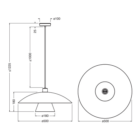 Lampa Sufitowa Wisząca Dekoracyjna E27 Zielona Żółta Decor Flying Mushroom Pendant Osram