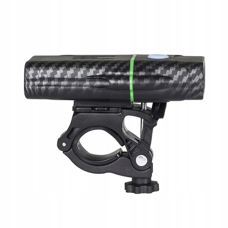 Latarka Lampka Przednia Rowerowa LED USB-C Uchwyt 6 Trybów 600lm IP65 Funkcja Powerbank VAYOX