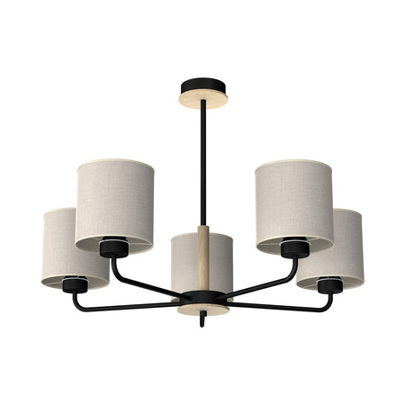 Lampa Sufitowa Żyrandol ATLANTA 5xE27 Milagro