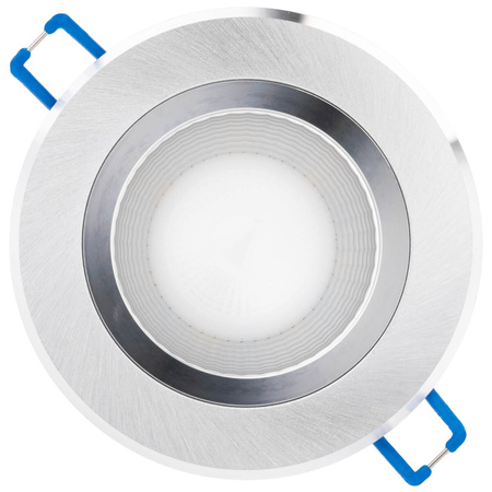 Oprawa Sufitowa 5W Podtynkowa LED DOWNLIGHT DEEP Okrągła 4000K 400lm Srebrna