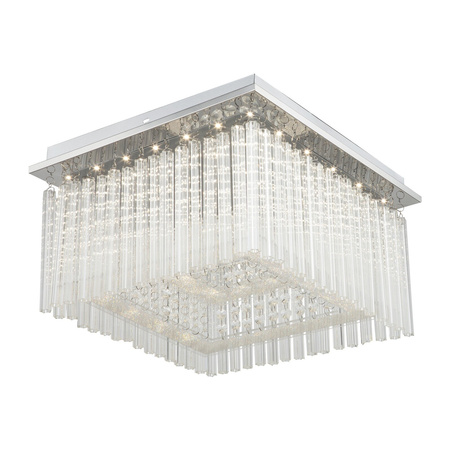 Lampa Sufitowa LED Natynkowa 21W 1750lm 4000K Chrom Nowoczesny Danielle Rabalux