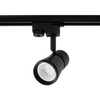 Reflektor Szynowy GU10 Czarny AURA Lampa do Szynoprzewodów Jednofazowych