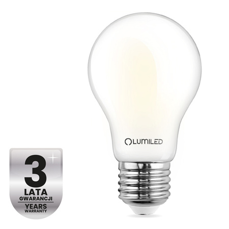 6x Żarówka LED E27 A60 4W = 60W 840lm 3000K Ciepła 360° FILAMENT LUMILED