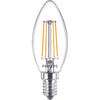 Zestaw 6x Żarówka LED Świeczka E14 B35 4.3W = 40W 470lm 2700K Ciepła Filament PHILIPS