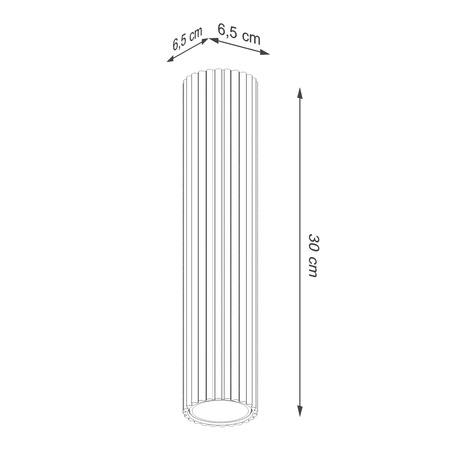 Oprawa Natynkowa GU10 Aluminiowa Taupe Karbon Deep Space SL.1772 Sollux