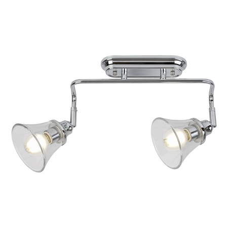 Kinkiet Ścienny Lampa LED Łazienkowa Punktowa E14 IP44 Chrom Klasyczny Antoine Rabalux