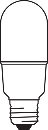 Żarówka LED E27 Kapsułka 11W = 95W 1470lm 4000K Neutralna 240° Osram