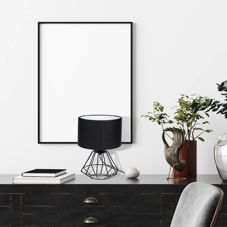 Lampa stojąca COLIN czarna 1xE27 MILAGRO styl loft industrial metal