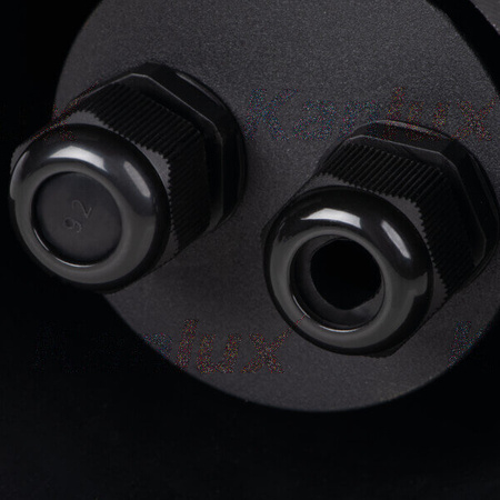 Lampa Ogrodowa Najazdowa Dogruntowa BERG AD GU10 IP67 Okrągła Srebrna Kanlux