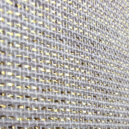 Lampa Wisząca Sufitowa ESTELLE E27 Abażur Srebrna LM-1.208 Lamkur